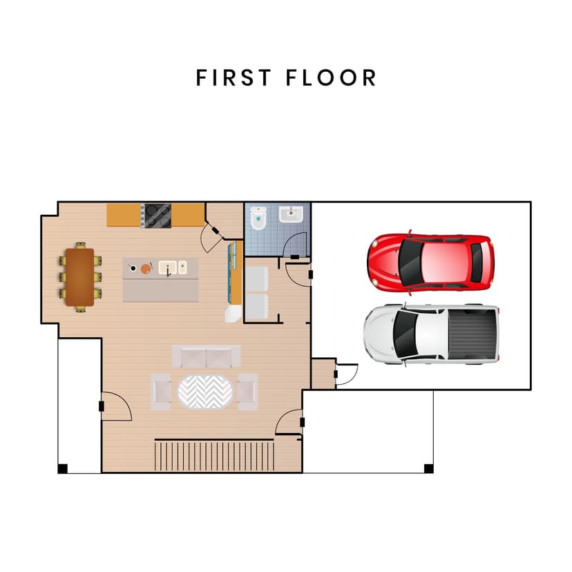 Compact Open-Concept Home