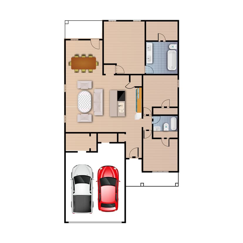 Modern Open-Concept Plan