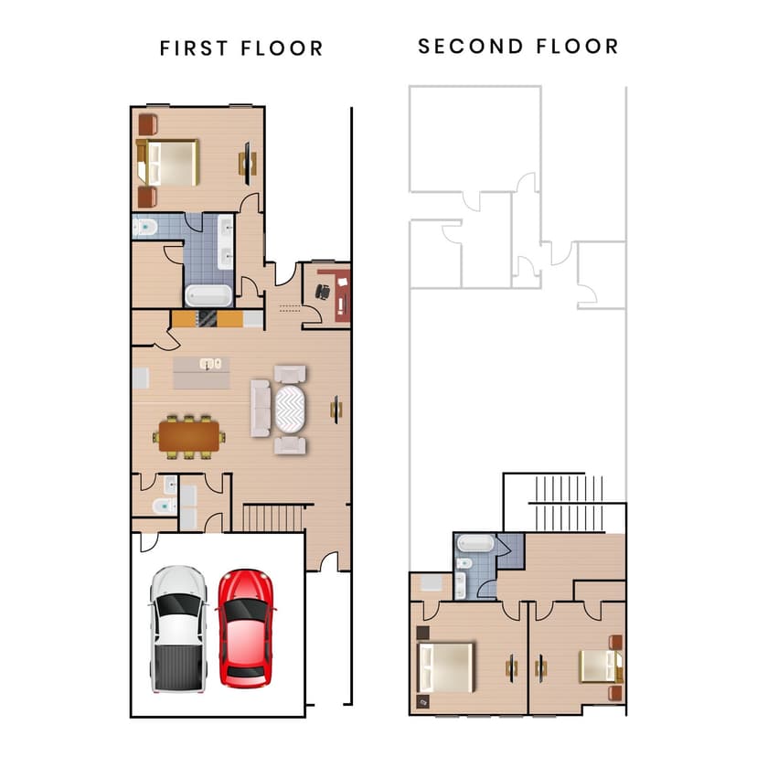 Modern Two-Story Family Layout