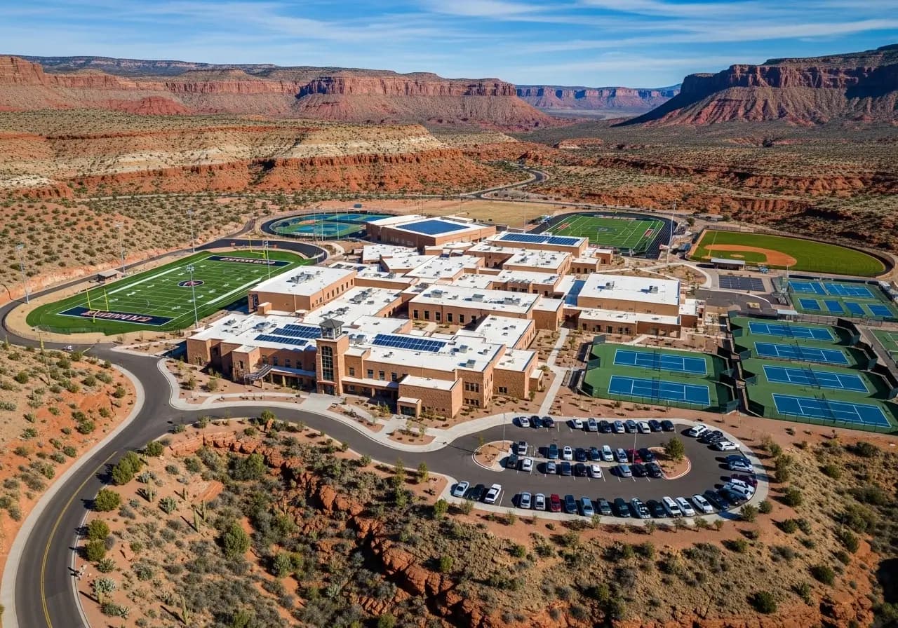 Modern Learning Facilities at Canyon High School